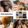alwaiiz 420 Pièces Épingle à Cheveux, Inclure 160 Pince Chignon + 160 Epingle a Cheveux en U + 100 Petit Elastique Cheveux, Onde