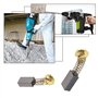be in your mind 5 Paires Balais de Charbon pour Meuleuse d'angle Moteur Électrique Divers Outils