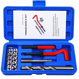 BestsQ kit de réparation de Filetage de Type Helicoil 15 pièces M12x1.0MM BestsQ kit de réparation de Filetage de Type Helicoil 15 pièces M12x1.0MM