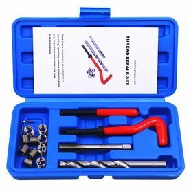 BestsQ kit de réparation de Filetage de Type Helicoil 15 pièces M10x1.0MM BestsQ kit de réparation de Filetage de Type Helicoil 15 pièces M10x1.0MM