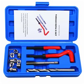 BestsQ kit de réparation de Filetage de Type Helicoil 15 pièces M10x1.25MM BestsQ kit de réparation de Filetage de Type Helicoil 15 pièces M10x1.25MM