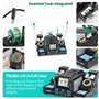YIHUA 982D-II 2-IN-1 Station de Soudage de Précision Fer a Souder avec fer à souder de précision C210 et C245 Calibration Automa