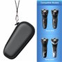 Woollo Étui en polyuréthane compatible avec Philips Shaver Series 3000 S3145/00 S3342 3000X X3001 X3053 Tondeuse à barbe portabl