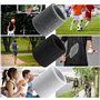 SULOLI 6pcs Sport Bandeau Poignet Sport Serre Poignets Coton Protège Poignet pour Tennis, Football, Basket-Ball, Course à Pied(N