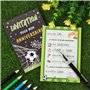 GEBETTER 12Pcs Carte Invitation Anniversaire Thème Football pour Garçon Fille Enfant Fête Anniversaire