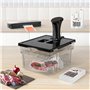 Récipient Sous Vide avec Couvercle Récipient Sous Vide avec Support 11L pour Cuiseur Sous Vide Plusieurs Marques Adaptées Multif