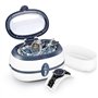 Uten Nettoyeur à Ultrasons 600ML Appareil Nettoyeur Domestique avec Panier Nettoyage et Support Automatique pour Nettoyage Bijou