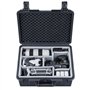 Lykus PVC1 Mallette Valise Sac Case étanche avec séparateurs rembourrés pour appareils Photo