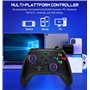 HELLCOOL Switch Controller - Contrôleur sans fil pour console Switch/Lite/OLED - Contrôleur de commutateur avec look RVB cool, f