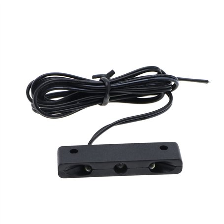 Lumière de Plaque d'immatriculation DC12V Lampe de Plaque d'immatriculation 3LED avec Lumière Visible à 180 Degrés Accessoires d