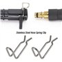 The Lord of The Tools Lot de 5 Colliers de Serrage à Ressort pour Nettoyeur Haute Pression 50372210 compatibles avec Karcher K3