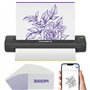 MUNBYN 2025 Nouveau 300DPI Thermocopieur Tatouage Bluetooth ITP06