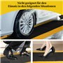 uyoyous 150 x 50 cm - Tapis de travail anti-fatigue - Avec dos en caoutchouc de 25 mm - Sur pied ergonomique avec bord jaune - E