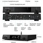 S.M.S.L DL400 Audio DAC & Amplificateur de casque DSD 256 PCM 32bit/768 kHz 32Ω 3000 mW 2 Amplificateur de casque équilibré RCA/