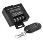 Neuftech LED SMD Variateur métallique Gradateur Dimmer sans Fil DC 12V-24V 20A Télécommande Interrupteur - Noir