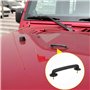CHICIRIS Support Maintien Capot/Pare Brise ABS + Capot en Métal Automatique 55176422 Convient pour Wrangler JK 07 18/TJ 97 06 Po
