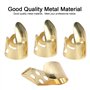 Lot de 3 Pics de Pouce Médiators Réglables pour Pouce De Guitare Électrique Médiator Finger Picks Thumb Picks Set pour Divers In