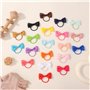 40pcs bébé filles cheveux arcs élastiques à cheveux serre-tête élastique queue de cheval titulaire bande de caoutchouc corde à c
