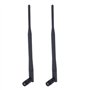 2 Pièces Antenne Pliable 4G 12dbi Haut Gain SMA Tête Mâle Omnidirectionnelle LTE GSM GPRS WCDMA 3G Pleine Bande SMA Aiguille Int