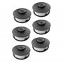 Lot de 6 bobines compatibles avec Einhell CG-ET4530 / Bobine de rechange / double - Convient pour coupe-bordure électrique / déb