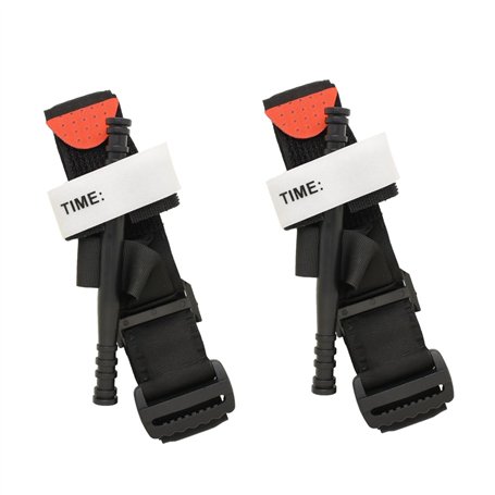 Garrot-Extérieur Camping Spinning Militaire Combat Garrot D'urgence-D'une Seule Main Garrot Médical Matériel de Premiers secours