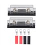 Bloc à Fusibles, Bloc de Fusibles de 200A 48V avec 4pcs pour Voiture Audio Camion RV Boat