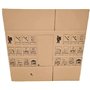 Lot de 25 boites en Carton pour déménagement 40X30X27 CM Haute résistance 20KG emballage couleur marron fabriqué en France (25)