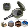Boussole Résistante aux Intempéries compass survival Boussole Géologique compass survival Contrôleur de Déclinaison Magnétique, 