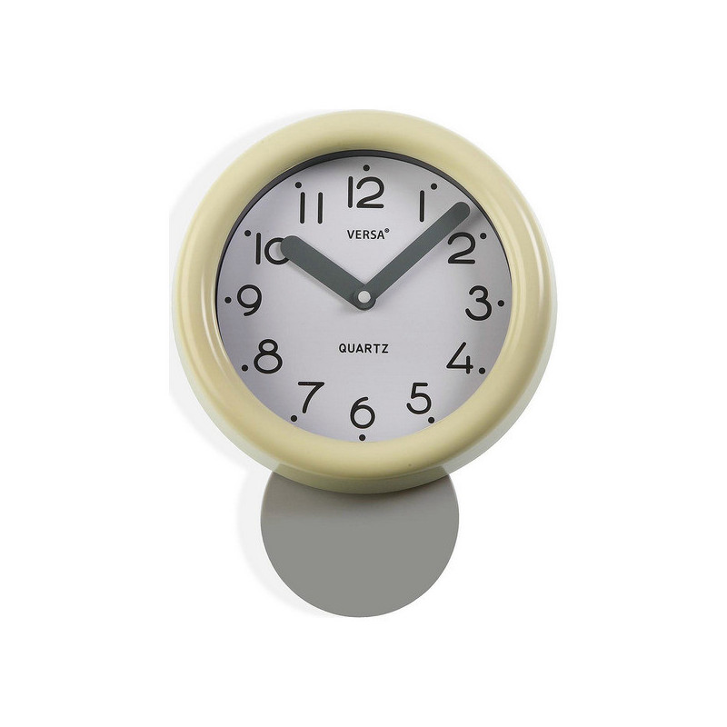 Horloge Murale Versa Plastique (5 x 26,5 x 19,5 cm)