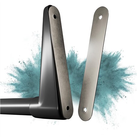 Erica Fixations adhésives pour Barre de Douche