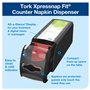 Tork Distributeur de Serviettes de Comptoir Xpressnap Fit – 272901 – Distributeur N14 Destiné aux Restaurants – Distribution Feu