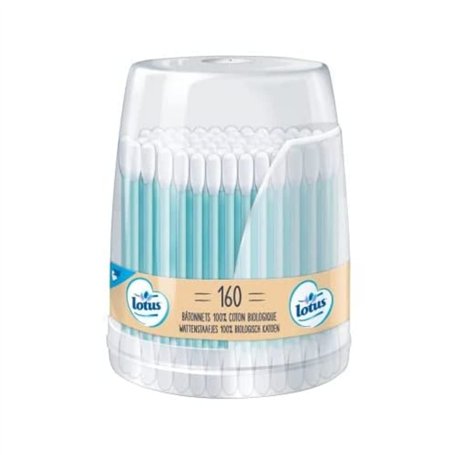 Lotus CotonTiges en Papier et Coton Bio