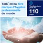 Tork Xpress Essuie-mains interfoliés doux blancs H2, 2 pli, 7 x 180 serviettes, 8.5cm x 21.2cm chaque, 600398