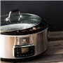 Electrolux MIJOTEUSE ESC7400 - Mijoteuse en acier inoxydable avec 6 programmes prédéfinis, 235 W, 6,6 lt