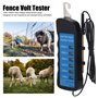Leopacat Testeur De Tension, Tension sans Contact ClôTure Au NéOn DéTecteur D'Erreur éLectrique NuméRique Portable VoltmèTre DéP