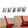 Leopacat Clips De Fil Remorque, Clip De Cerclage Outil Scellage Joint, Sangle PréHension Acier Galvanisé Fixation D'Emballage Pa