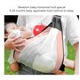 Porte-bébé Enveloppant, Anneau Porte-bébé, Léger, Pliable, Porte-bébé Mains Libres, Sangle de Câlin de Conception Ergonomique po