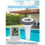 ThermomèTre Piscine Flottant Sans Fil Radio ThermomèTre De TempéRature D'Eau Lcd Avec RéCepteur NuméRique Thermometre Piscine Di