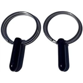 Compatible Petsafe Lot de 2 étiquettes minuscules médaillons d'Identification RFID Collier balises Disque Clé Puce Compatible Petsafe Lot de 2 étiquettes minuscules médaillons d'Identification RFID Collier balises Disque Clé Puce