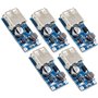 TECNOIOT 5pcs Convertisseur de Tension USB 0.9V-5V à 5V - Module d'Alimentation Booster DC