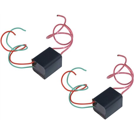 TECNOIOT 2pcs DC 3.6V-6V to 20kV 20000V Boost Step up High Voltage Generator Igniter