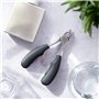 KLIPP Coupe-ongles pour ongles épais - Coupe-ongles incarnés et cuticules en acier inoxydable avec lames courtes, poignées ergon