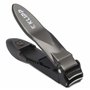 KLIPP Coupe-ongles pour homme avec récupérateur – auto-agrippants très résistants avec levier ergonomique pour garder les ongles