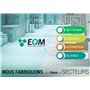 EQM - ECO-109 - Dégraissant Concentré Multisurfaces - 5L - Cuisines, moteurs, machines, sols industriels, garages, etc. - Dégrai