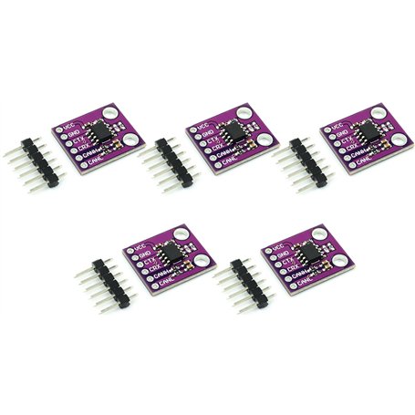 TECNOIOT 5pcs MCP2551 Module d'interface de Bus de contrôleur de protocole Can Haute Vitesse