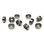 Lot de 10 roulements MR84ZZ à billes en acier de 4 mm x 8 mm x 3 mm