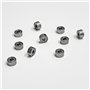 Hoggy Lot de 10 roulements MR52ZZ à billes en acier de 2 mm x 5 mm x 2