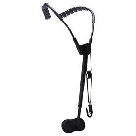 Harnais d'épaule générique pour saxophone Harnais d'épaule ajustable pour saxophones avec crochets en métal et rembourrage doux