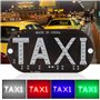 Pare-brise de Taxi 12V Voyant de Lampe de Signe de Pare-brise LED Lumière
