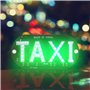 Tbest taxi, enseigne lumineuse taxi, Voyant de Cabine, Pare-brise de Taxi 12V Voyant de Lampe de Signe de Pare-brise LED Lumière